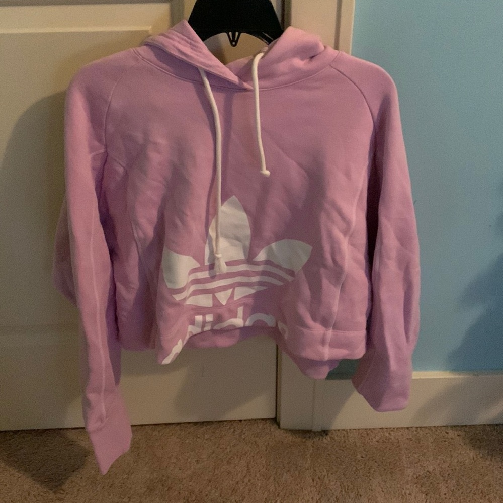 Adidas cropped hoodie